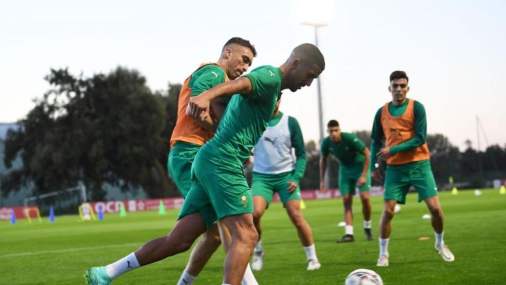 المنتخب الوطني يجري حصته التدريبية ما قبل الأخيرة استعدادا لمواجهة غينيا
