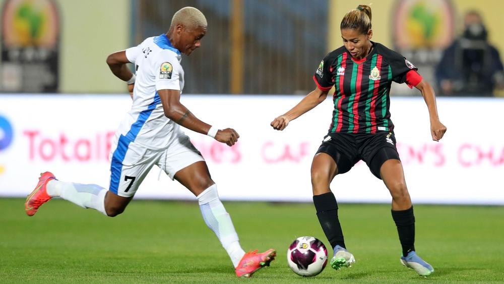 غزلان الشباك تتوج بجائزة "أحسن لاعبة" في مباراة الجيش الملكي ومالابو كينغ