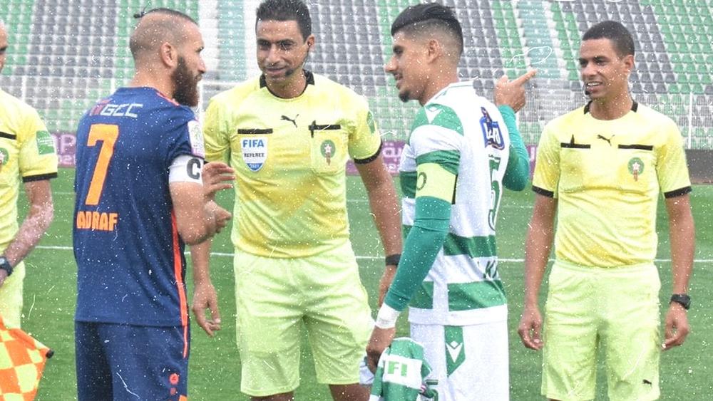 التعادل بهدف لمثله يحسم مباراة مولودية وجدة والدفاع الحسني الجديدي