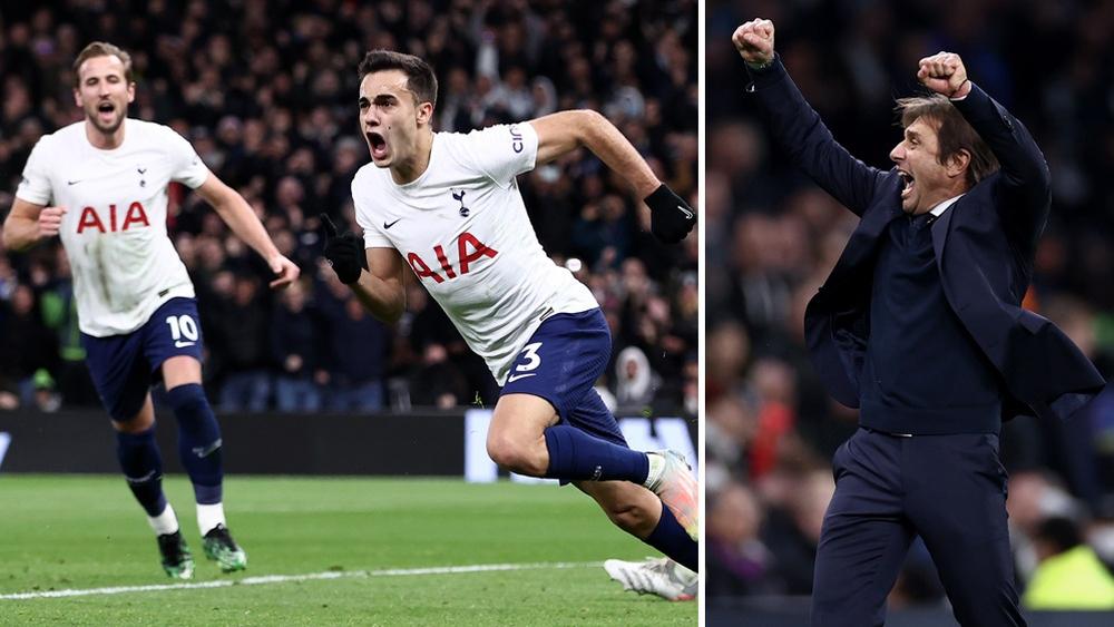 توتنهام يحقق انتصاره الأول مع كونتي في الـ"بريميير ليج"