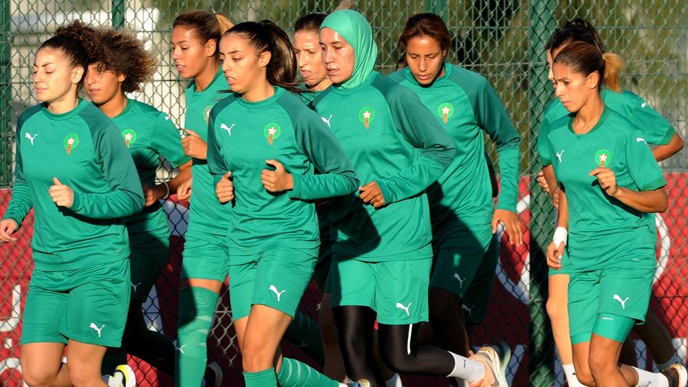 المنتخب المغربي النسوي يخوض أول حصة تدريبية بالمعمورة استعدادا لأمم أفريقيا