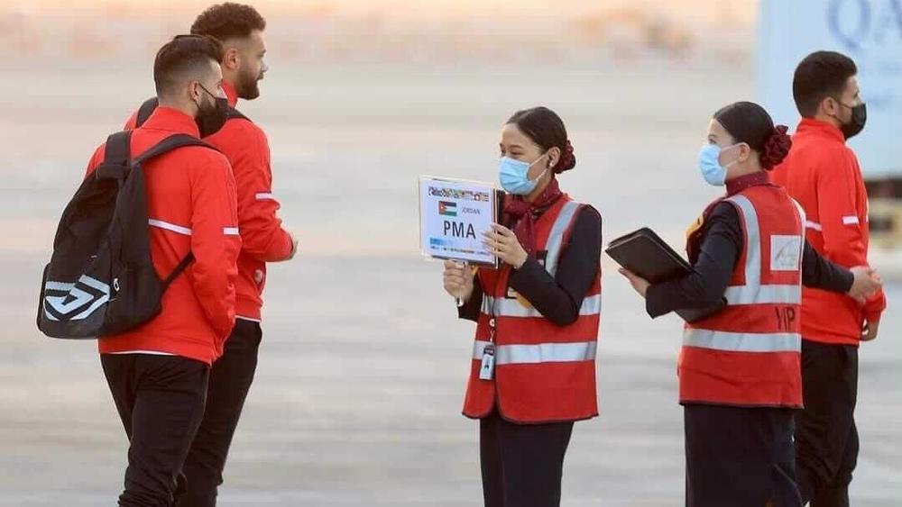 مجموعة المغرب.. المنتخب الأردني يحل بالعاصمة القطرية الدوحة تمهيدا للمشاركة في "كأس العرب"