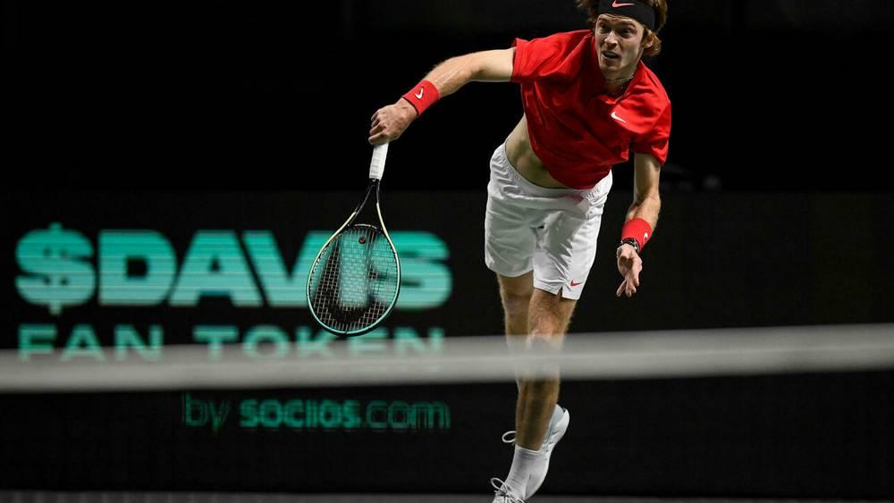 Coupe Davis: Rublev donne l'avantage à la Russie, Medvedev pour la qualification