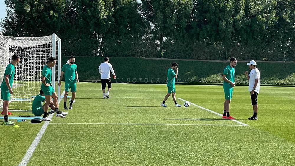 Coupe Arabe : La première séance d'entraînement de l'équipe nationale A' après la victoire face à la Jordanie