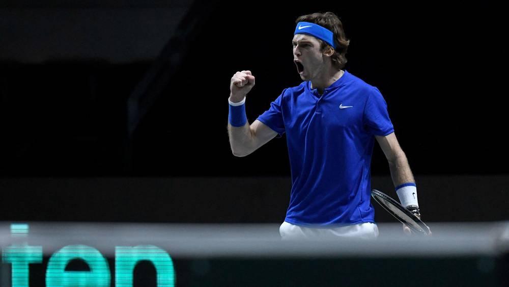 Coupe Davis : Solide, Rublev apporte le premier point pour la Russie contre la Croatie