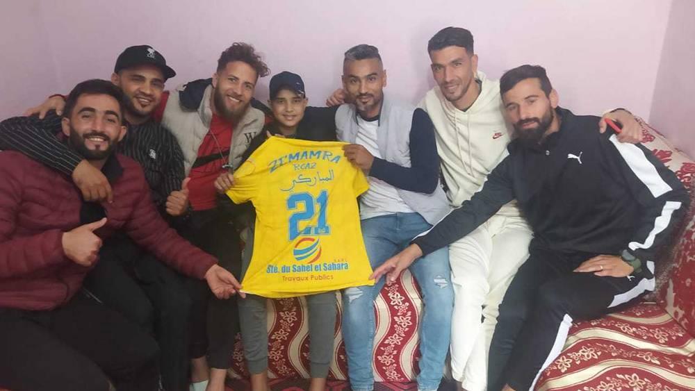 إدارة نهضة الزمامرة تطرح تذاكر لمباراة افتراضية تضامنا مع الطفل نوفل رمرام المصاب بالسرطان