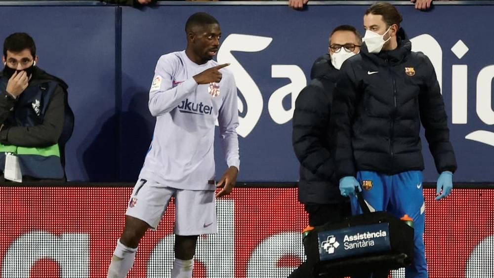 "عجائب" ديمبيلي مستمرة.. اللاعب لم يكن يعلم باستبداله ضد أوساسونا!