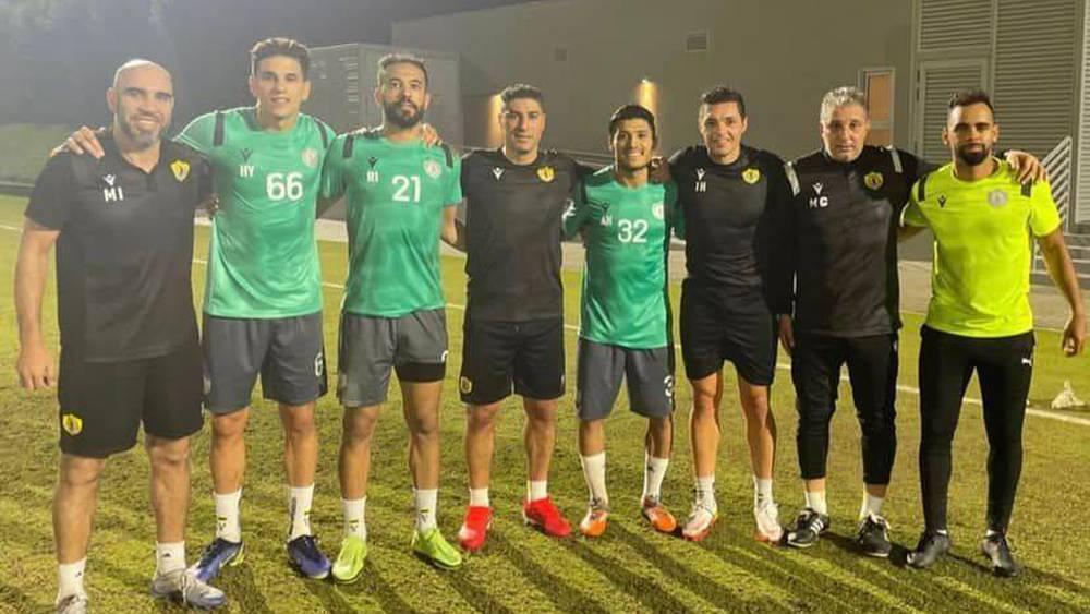 الزنيتي والحافيظي والناهيري يتدربون تحت قيادة السفري تأهبا لمواجهة الأهلي المصري