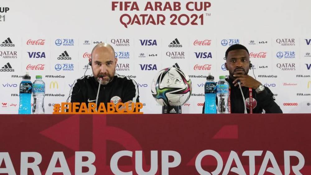 مدرب قطر: "نحن أبطال آسيا وسنواجه الجزائر بطل أفريقيا.. لا نعاني من أية ضغوطات والمساندة الجماهيرية تصب لصالحنا"