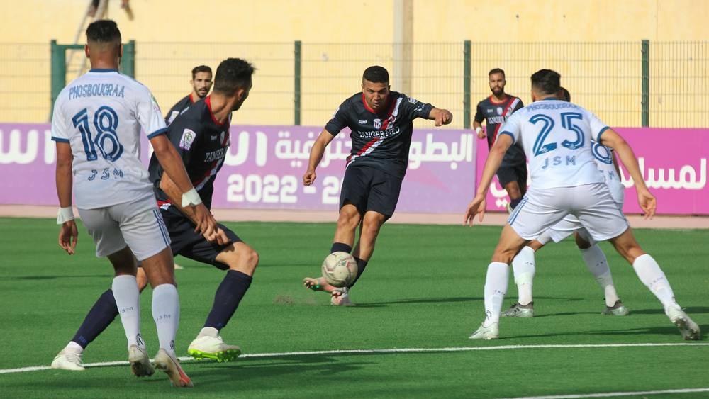 القسم الثاني.. "ديربي" البيضاء يبتسم للطاس على حساب الراك وسطاد المغربي يفوز خارج القواعد على ش. خنيفرة والتعادل يحسم "قمة" الماط وش. المسيرة