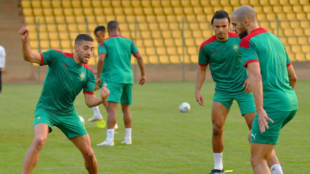 CAN 2021 : Troisième séance d'entraînement pour l'équipe nationale
