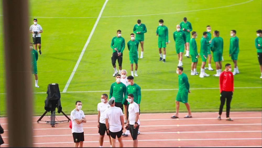 CAN 2021 : Les Lions de l'Atlas satisfaits de la pelouse du stade Ahmadou Ahidjo
