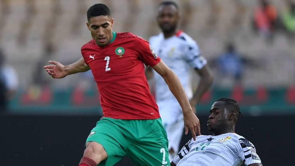 حكيمي بعد مواجهة غانا: "بداية رائعة للكأس.. لنواصل القتال"