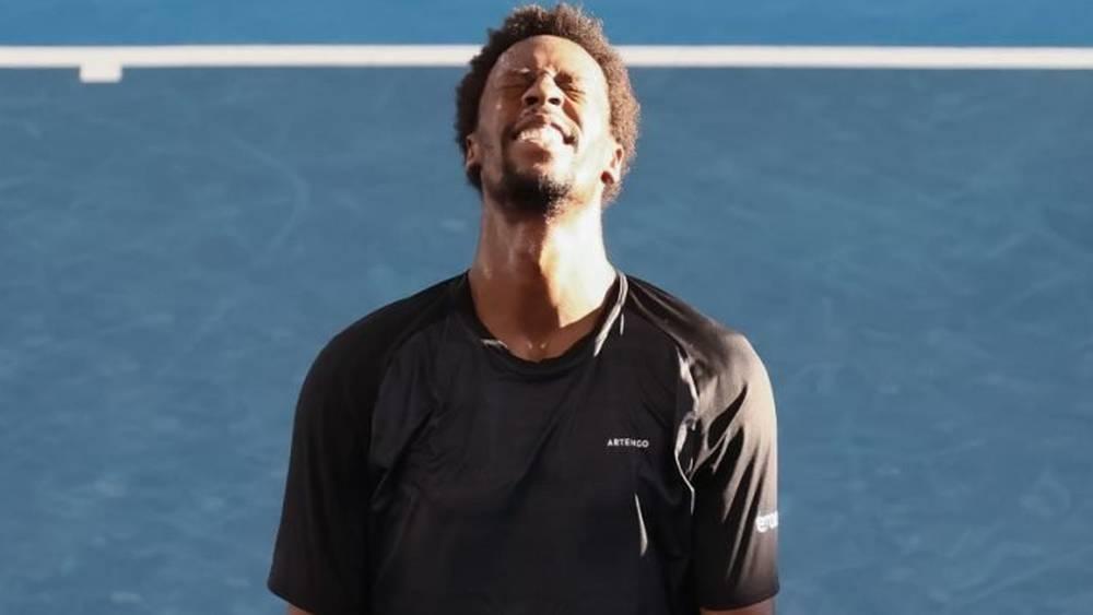 Tennis : touché au cou, Monfils abandonne au deuxième tour à Adelaïde