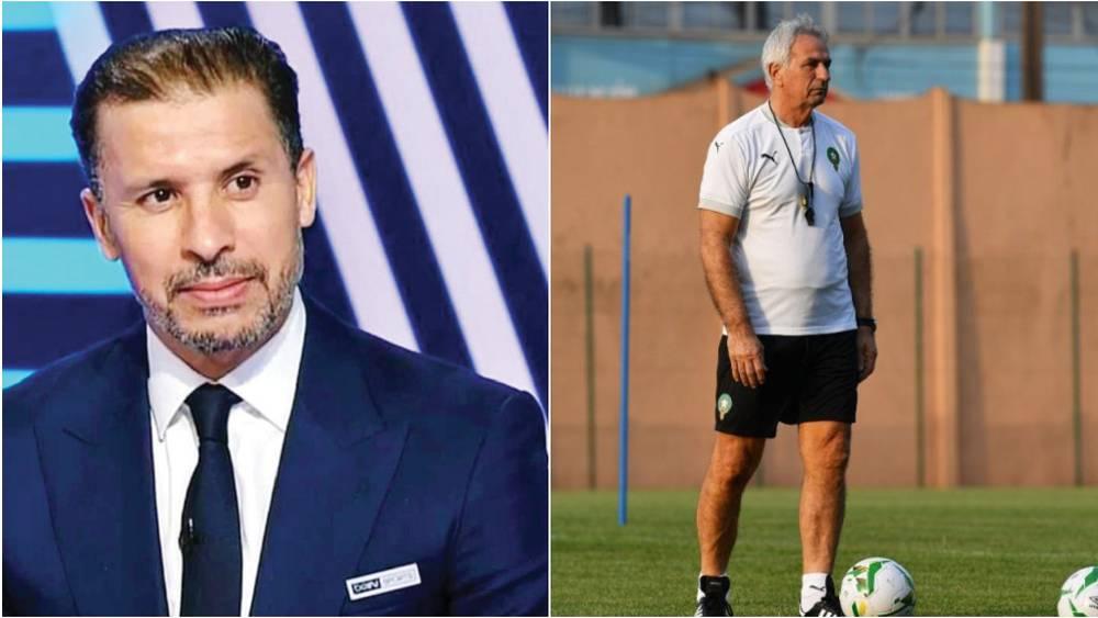 شيبو: "تشكيلة المغرب أمام جزر القمر تؤكد رغبة وحيد في الفوز والتأهل بشكل مبكر.. عودة الكعبي مهمة لأنه مهاجم هداف ويعرف كيف يسجل"