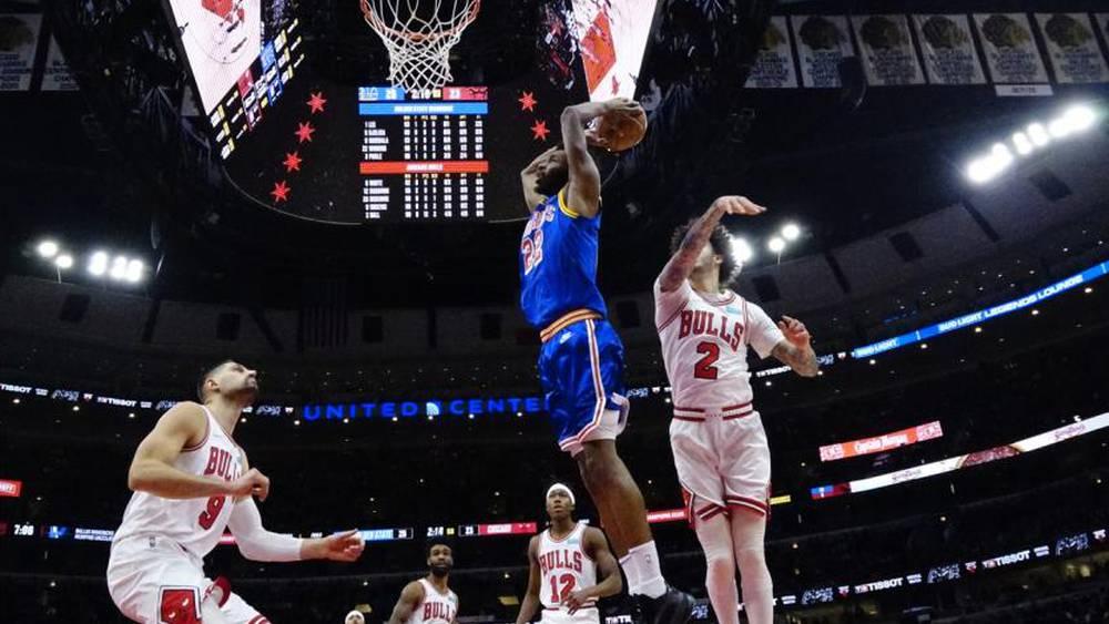 NBA: les Warriors ont passé leurs nerfs sur les Bulls