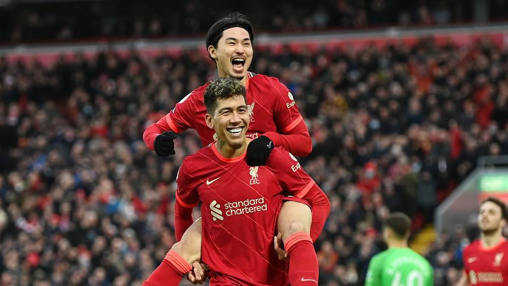 في غياب صلاح وماني.. ليفربول يهزم برينتفورد (3-0) ويٌقلص الفارق مع المتصدر مانشستر سيتي إلى 11 نقطة