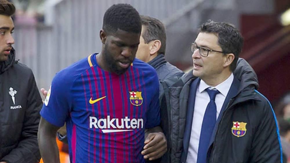 Barça : Trois mois d'absence pour Samuel Umtiti