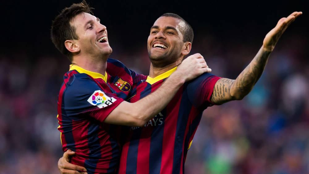 Dani Alves souhaite un retour de Lionel Messi