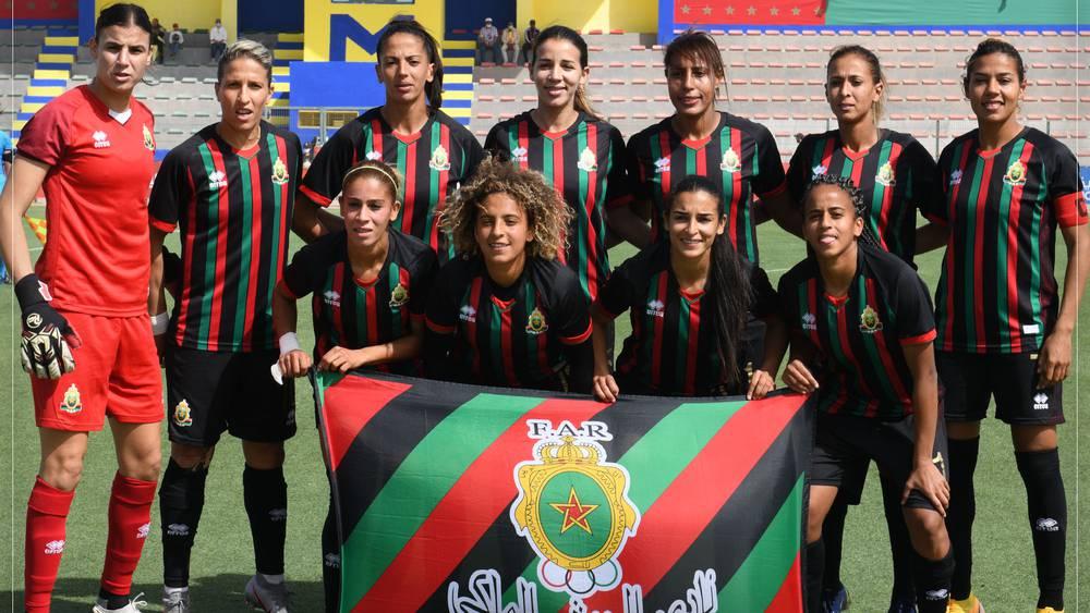 الجيش الملكي بطلا لمرحلة ذهاب البطولة النسوية