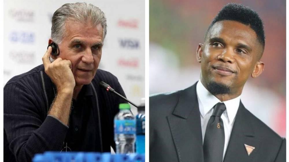 CAN : «C'est la guerre!» promet Eto'o avant le match contre l'Egypte, «un mauvais message» répond Queiroz