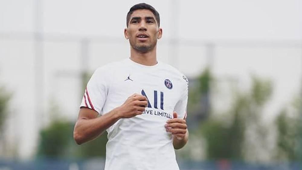 PSG : Achraf Hakimi reprend l'entraînement