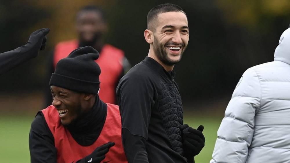 حكيم زياش أساسي اليوم ضد "بلايموث أرجايل" في كأس الاتحاد الإنجليزي