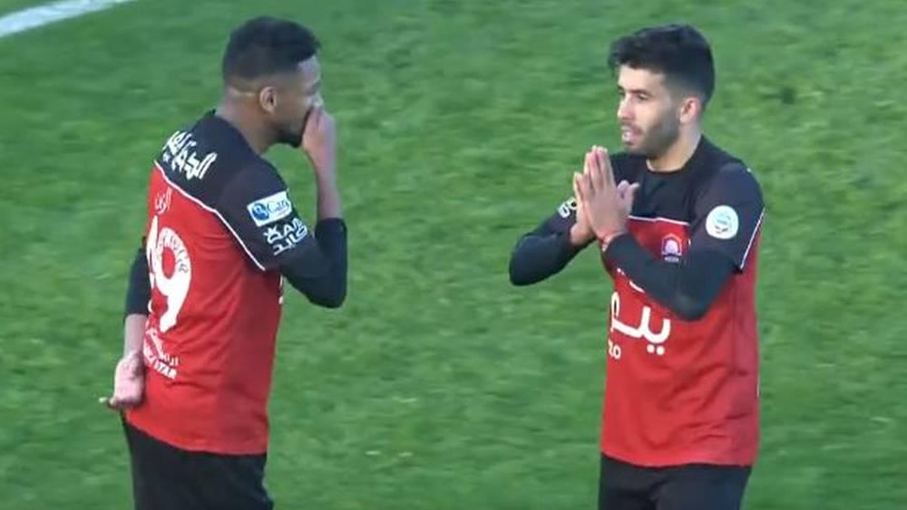 كريم البركاوي لم يحتفل بهدفه في مرمى الاتفاق تضامنا مع ريان