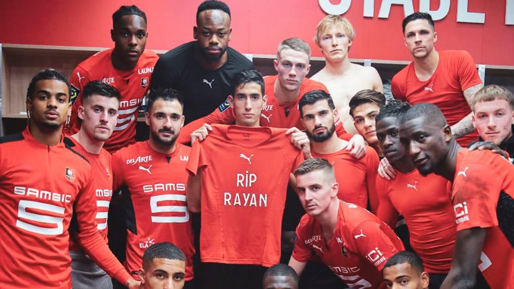 أكرد: "كل تفكيري وتفكير زملائي في رين خلال مباراة بريست كان مع عائلة الراحل ريان.. لن ننساك أبداً"