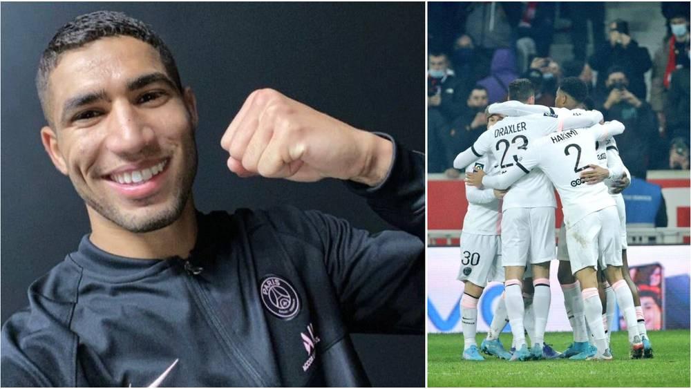 حكيمي قبل مواجهة ريال مدريد: "أنا سعيد رفقة باريس سان جيرمان ونترقب بصبر موعد المباراة"