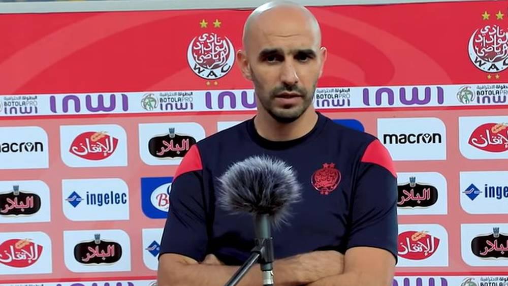 الركراكي: "كُنا ندري أن الرجاء تَعَادَلَ وهذا ما حفّزنا أكثر على استغلال الأمر وتحقيق الفوز"