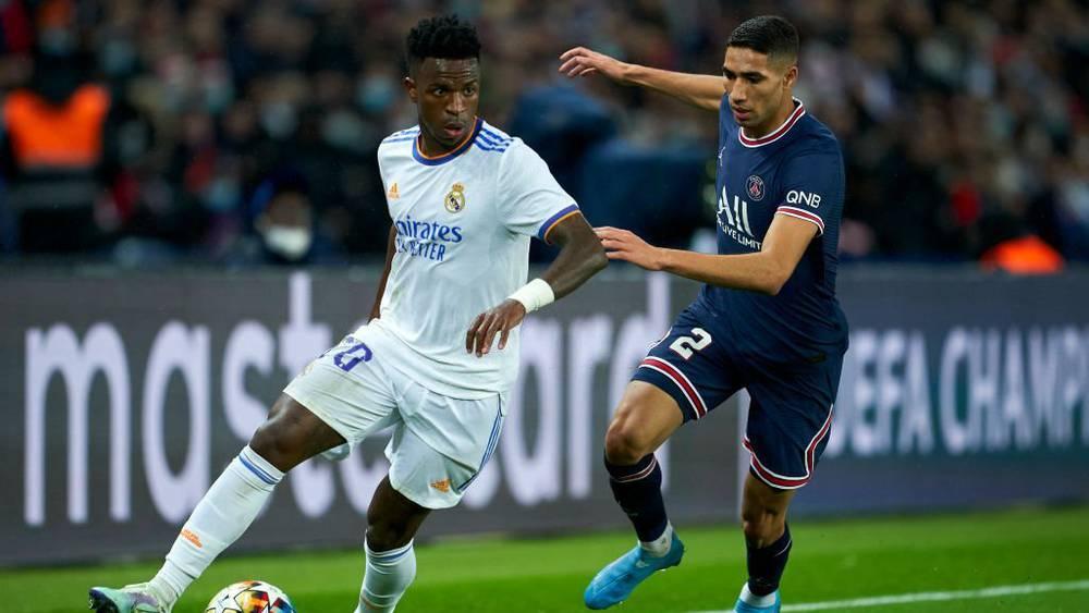 نبيل دجيليت (صحفي بفرانس فوتبول): "حكيمي وَضَع فينيسيوس في جيبه.. لقد أظهر المغربي أنه يُجيد فِعل كل شيء"