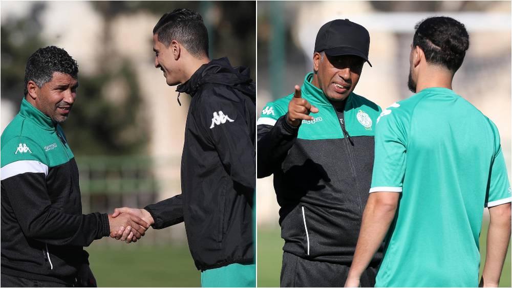 البكاري والمباركي يقودان تداريب الرجاء خلفا لفيلموتس