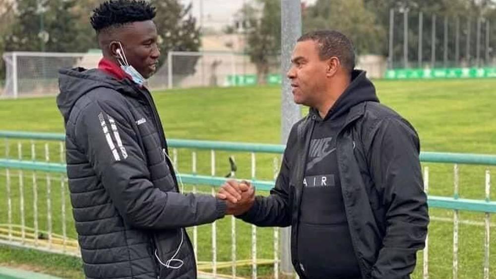 حوريا كوناكري الغيني يجري حصة صباحية في "الوازيس" تمهيدا لملاقاة الرجاء في دوري الأبطال