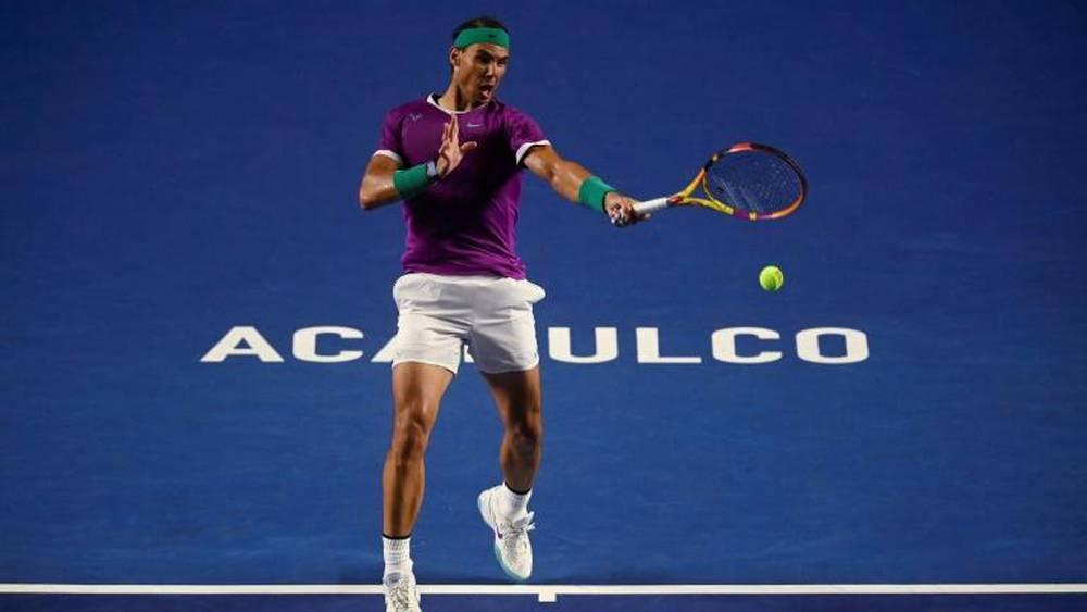 Tennis: auteur de son meilleur début de saison, Nadal en quart à Acapulco, comme Medvedev