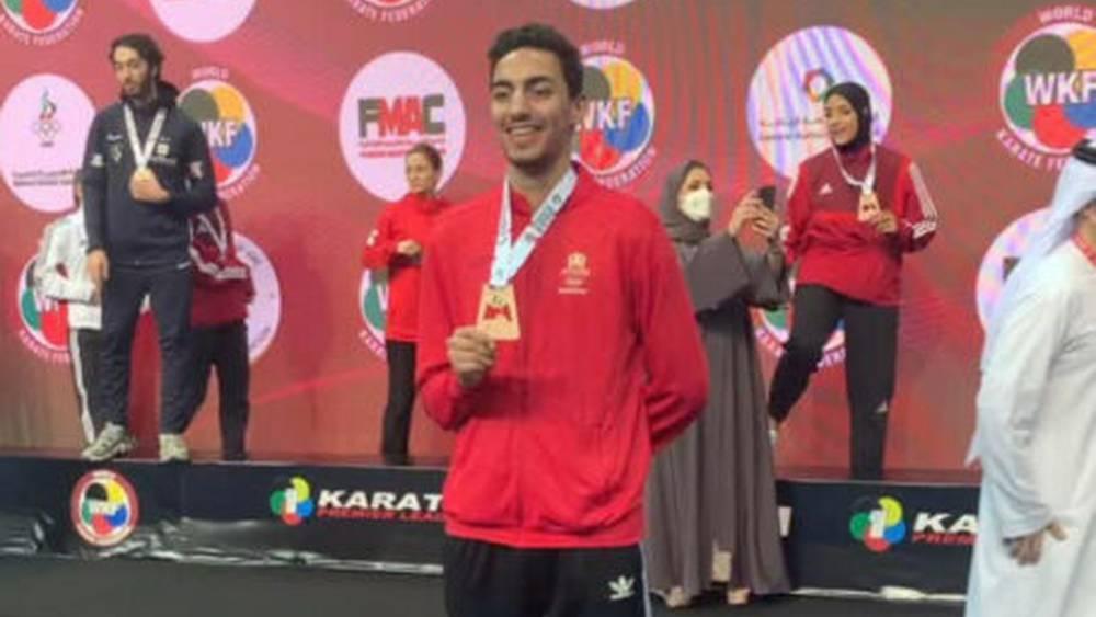 Karaté 1 Premier League (Fujaïrah-2022) : Le Marocain Mehdi Sriti remporte le bronze