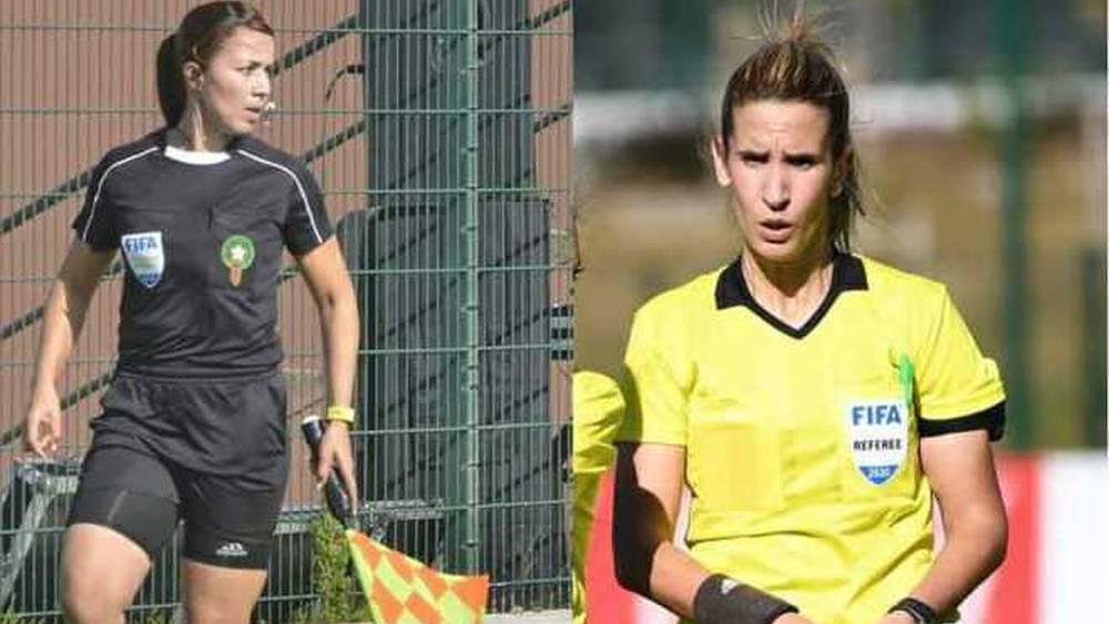طاقم تحكيمي نسوي يقود غرفة "الفار" في مواجهة الجيش الملكي والدفاع الجديدي في الدوري الاحترافي
