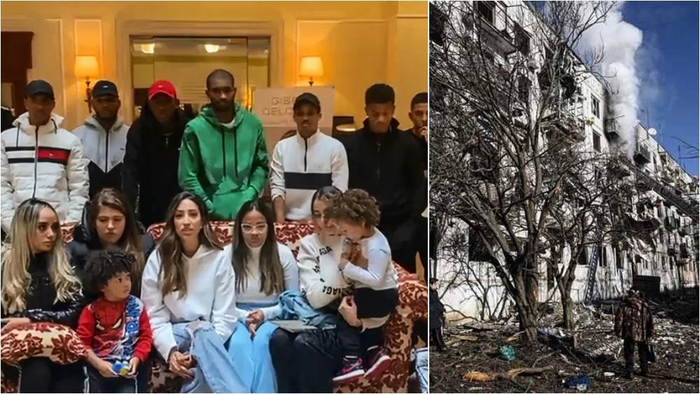 ثلاثة لاعبين برازيليين "يفرون" من أوكرانيا على الأقدام مؤكدين: "لقد فعلناها بعد يومين من الرعب ويجب مساعدة العالقين"