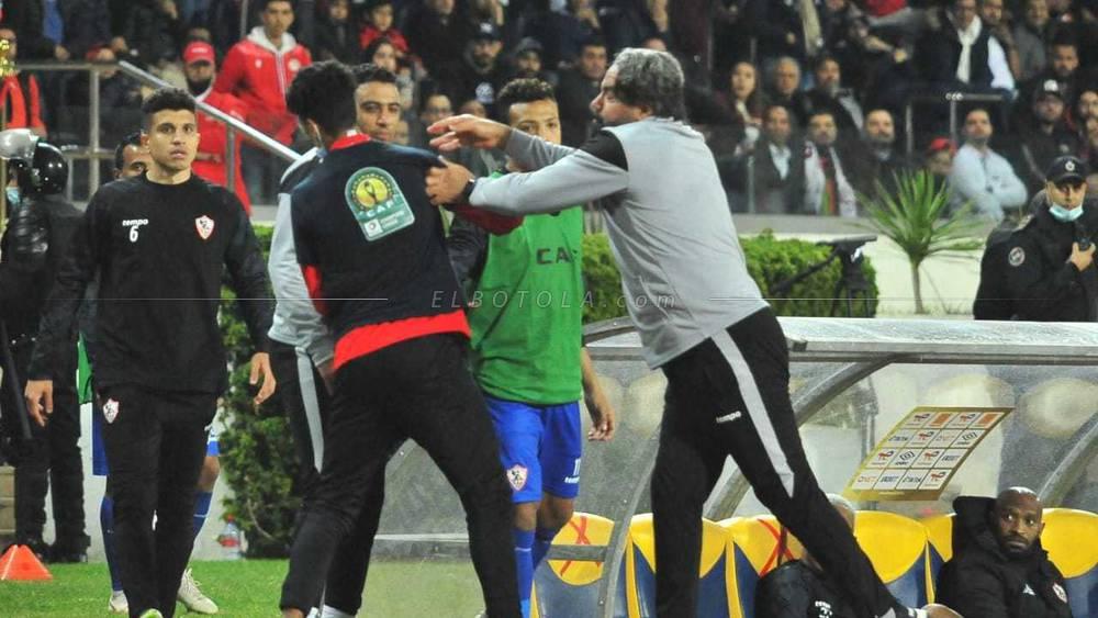 مرتضى منصور عن طرد المدرب العام ومساعد المدرب: "أعتذر لنادي الوداد والإثنين برا النادي.. مش ممكن يستقبلونا أحسن استقبال ونعمل كده"