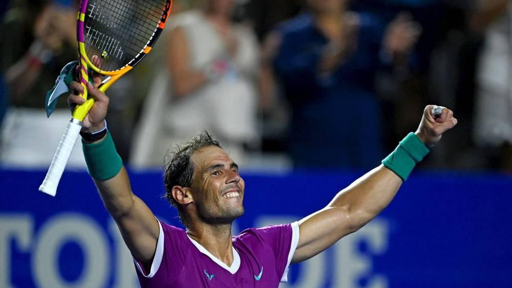 Tennis: Rafael Nadal remporte le tournoi d'Acapulco et reste invaincu en 2022