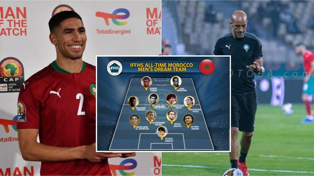 من بينهم حكيمي وحجي وبنعطية وآخرون.. الاتحاد الدولي للتأريخ والإحصاء يكشف عن تشكيلة "الأحلام" للمنتخب المغربي على مر الأجيال