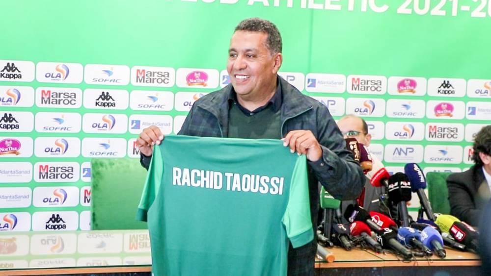 La victoire du Raja face à l'IRT rassure Rachid Taoussi