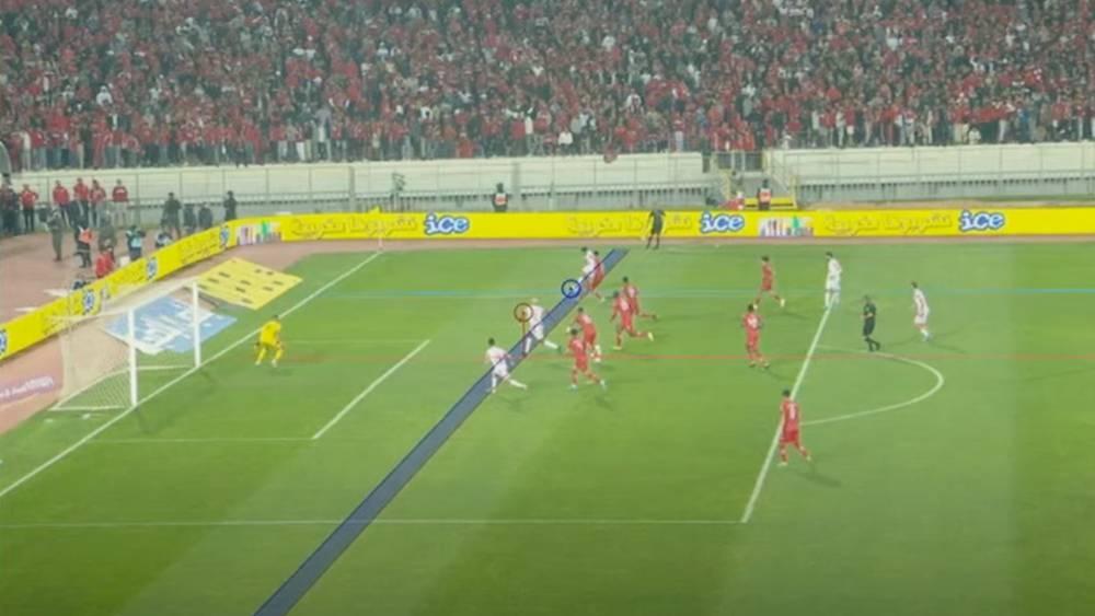 مديرية التحكيم: "هدف الوداد في مرمى شباب المحمدية صحيح والكرة كانت أقرب إلى المرمى من المهاجمين"
