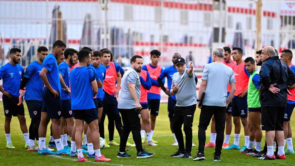 معسكر تدريبي مغلق للزمالك استعدادا لمواجهة الوداد
