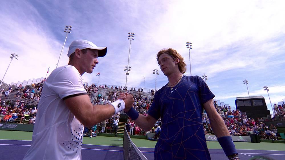Indian Wells: Rublev au 3e tour