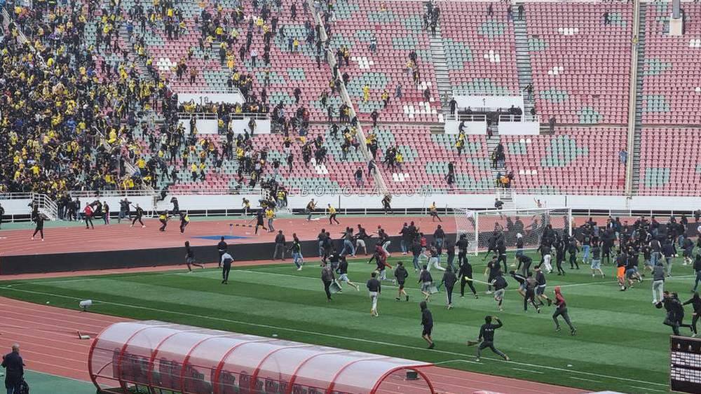 Violence après le match AS FAR/MAS : 70 personnes présentées devant le juge d'instruction