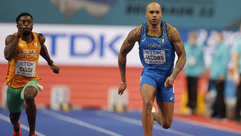 Athlétisme: Marcell Jacobs domine Christian Coleman et remporte le titre mondial du 60 m
