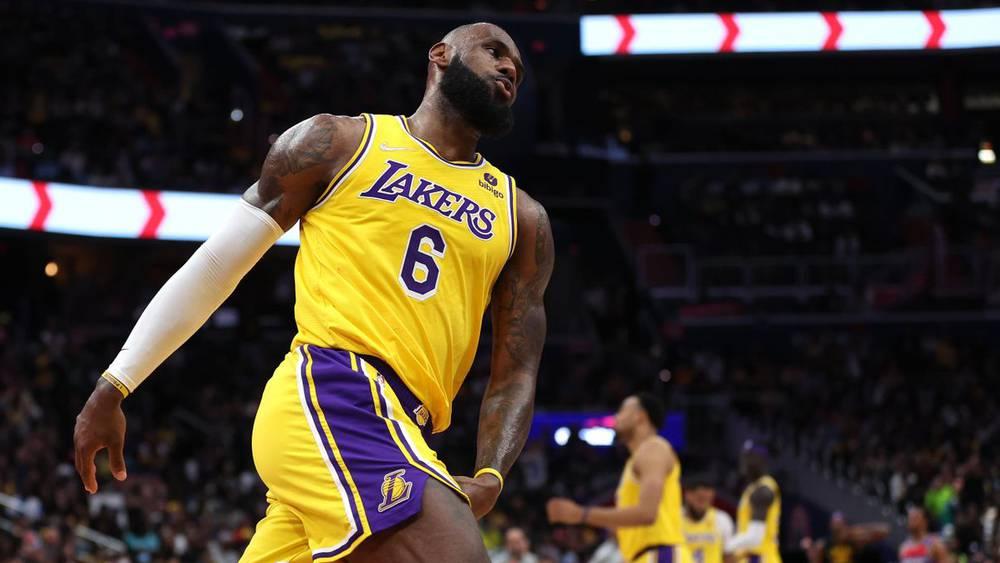 Basket: LeBron James dépasse Karl Malone mais les Lakers perdent à Washington