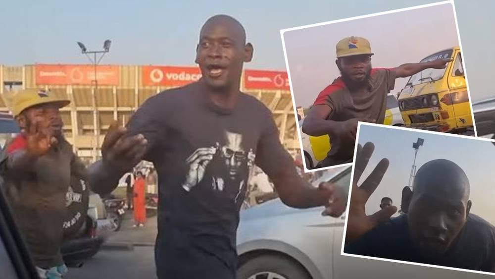 المضايقات الكونغولية متواصلة.. جماهير تعترض السيارات بعد تداريب المغرب وسط تهديدات ورشق بالحجارة!