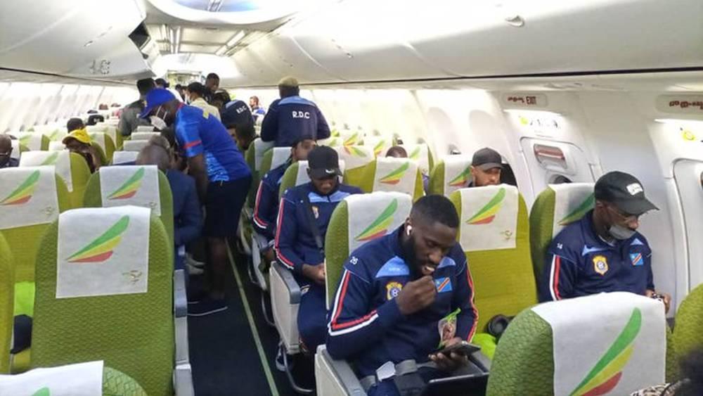 بعثة المنتخب الكونغولي تتوجه صوب المغرب استعدادا لمباراة الإياب أمام المغرب